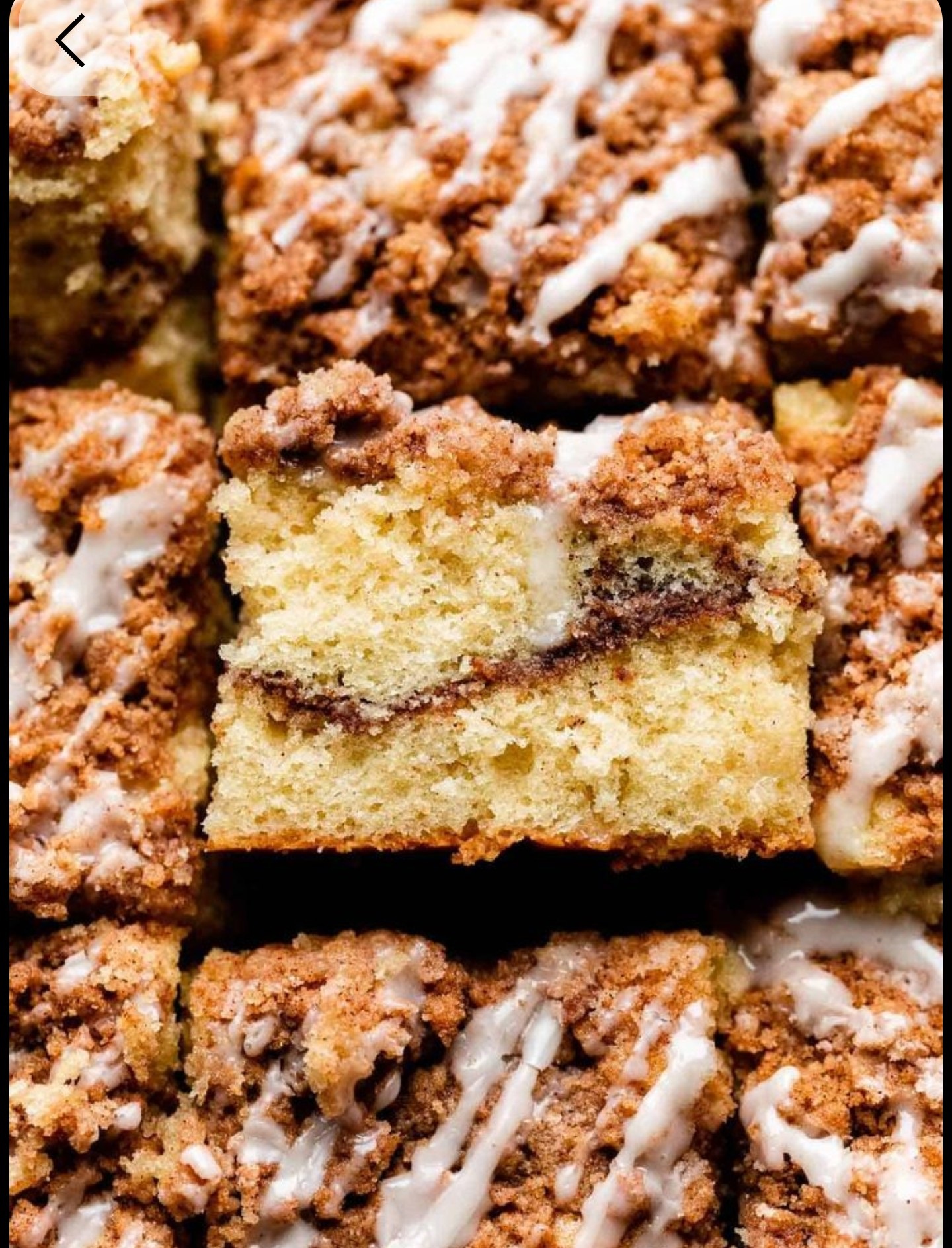 Coffee cake, medium